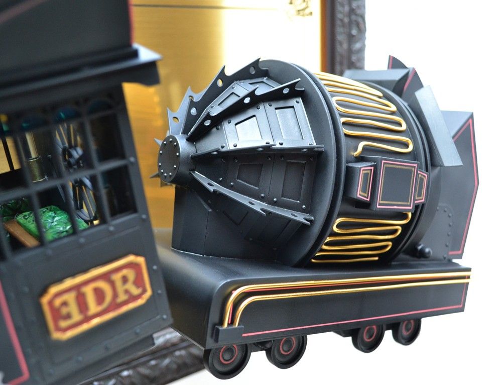 Back To The Future Train By Doktor A Bttftraincarriagefrontlorez The Toy Chronicle