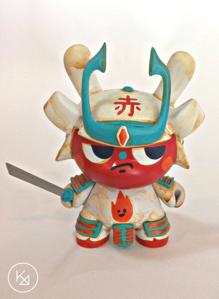 Kong Andri REd dunny-samurai-1