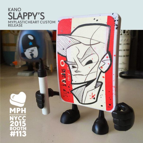 SLappys by Kano x MyPlasticHeart - The Toy Chronicle