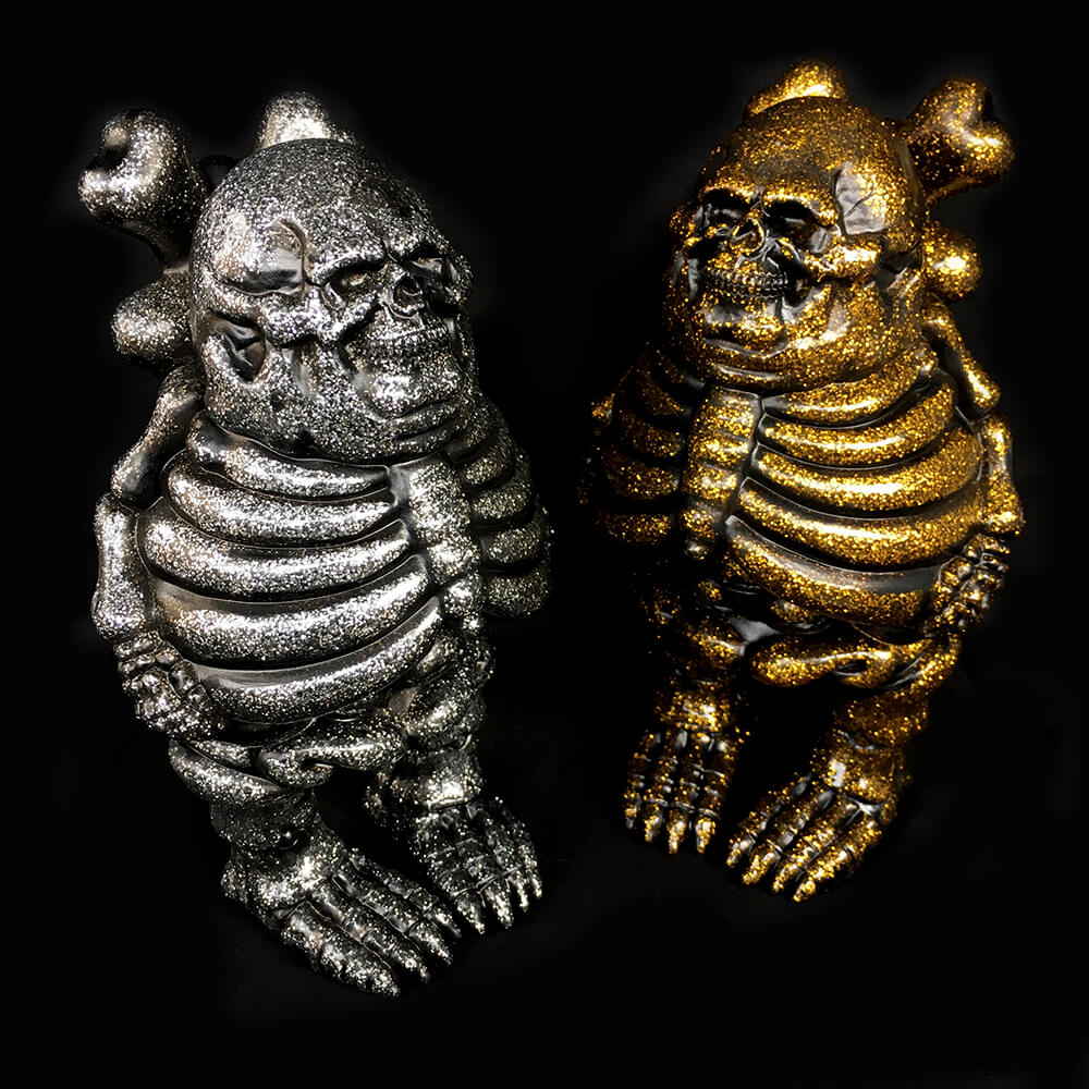 Big BonerHella Bling Diamond Dust Ron English BlackBook Toy sofubi