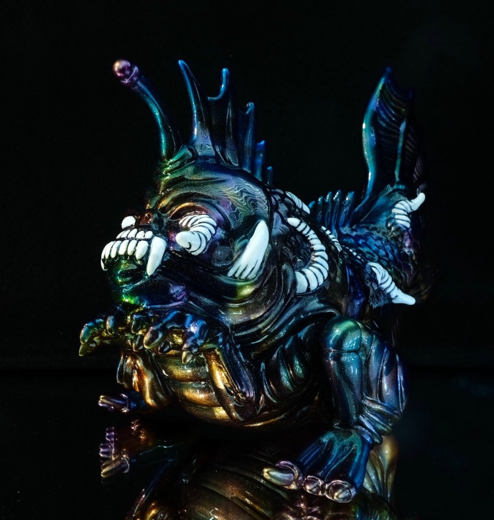 Biter Fish by Candie Bolton x Paul Kaiju black