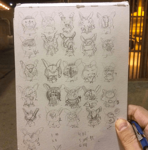 Valleydweler ALPHA SKETCH A Retrospective Show At Woot Bear Dunny