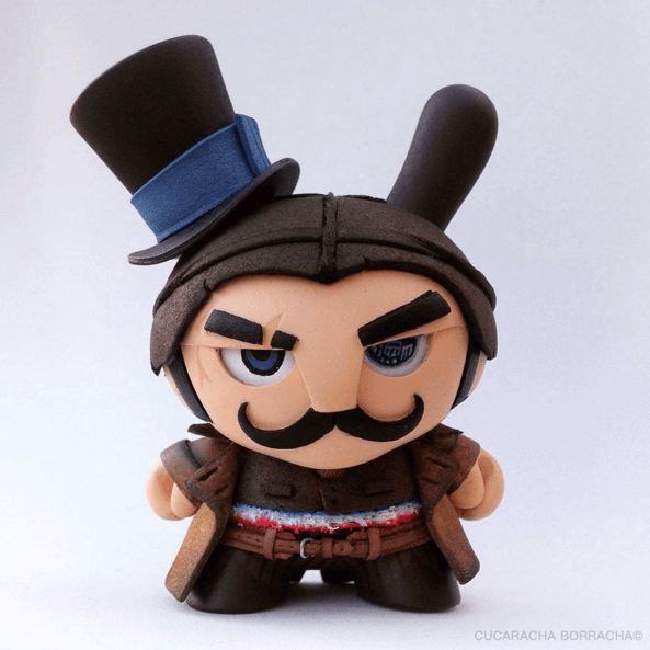Billy The Butcher By Cucaracha Borracha  Gangs of new york Kidrobot Dunny