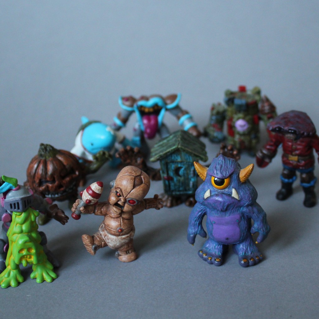 Kosrobot Custom October Toys OMFG Minifigures