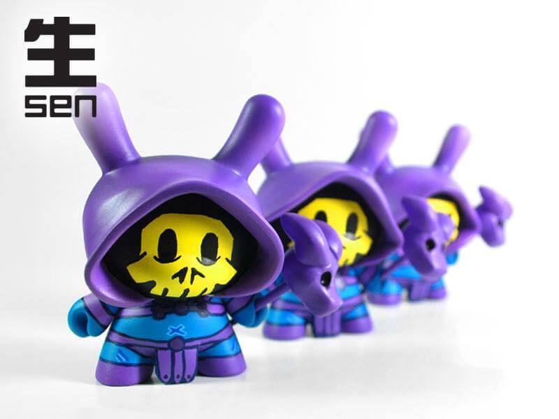 Skeletor Dunny by SEN customs kidrbot