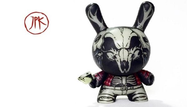 JPK custom Dunny Martian Toys ToyCon UK competition