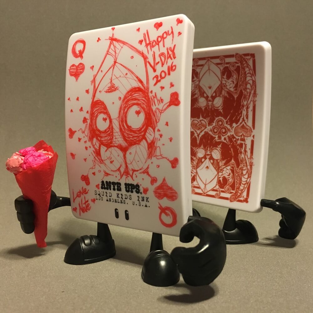 Queen Of Hearts STUD By Squid Kids Ink x Linda Panda