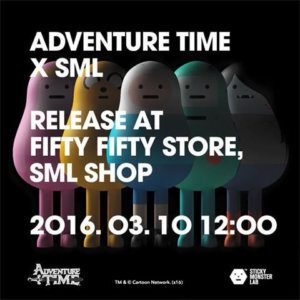 ADVENTURE TIME x Sticky Monster Lab figures - The Toy Chronicle
