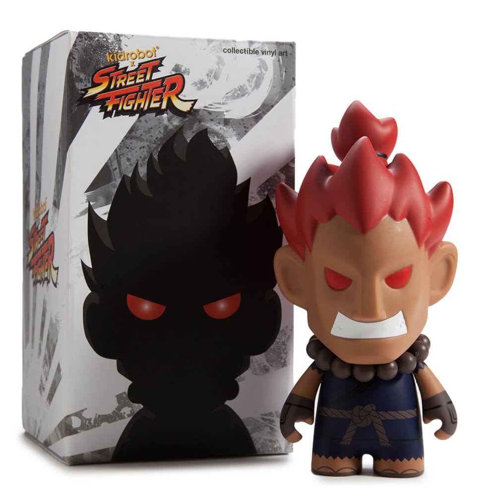 Kidrobot Street Fighter Akuma 7inch Medium Figure