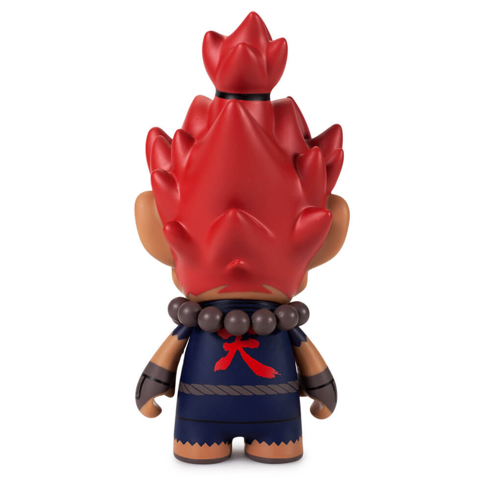 Kidrobot Street Fighter Akuma 7inch Medium Figure back