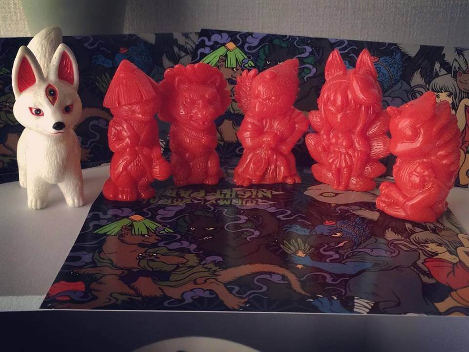 Candie Bolton x Toy Art Gallery's baby chibi Bake-Kujira