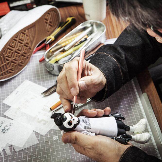 Converse X Coolrain studio WIP