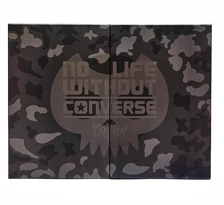 Converse X Coolrain studio packaging
