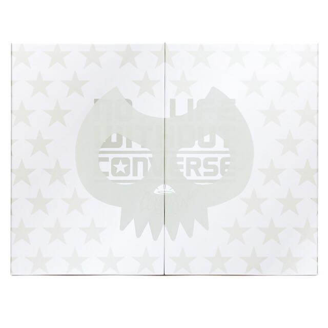 Converse X Coolrain studio packaging white
