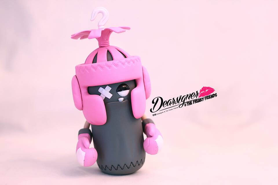 Dearsigner & The Freaky Friends punch bag