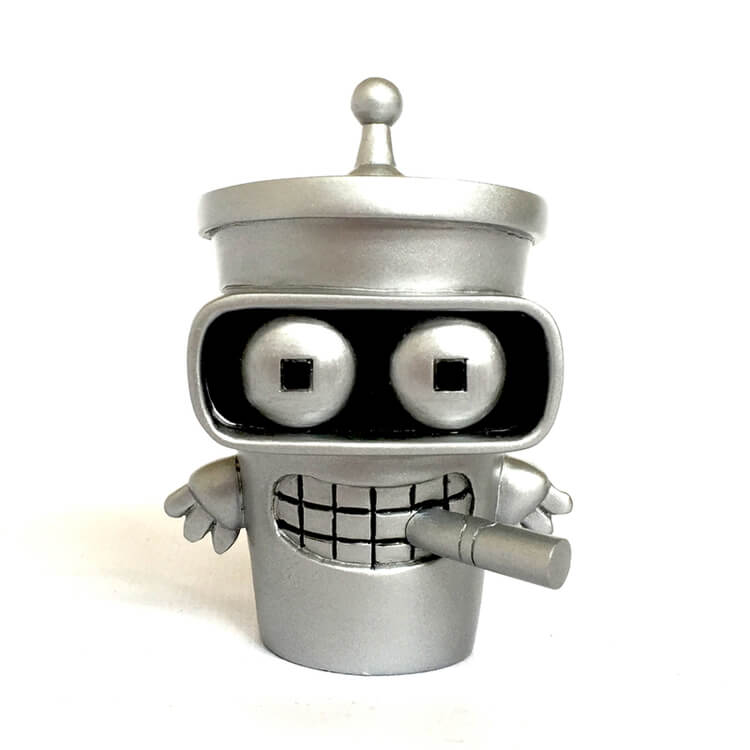 MASTER BENDER TOY DELUXE SILVER by crux worldwide x madebycooper
