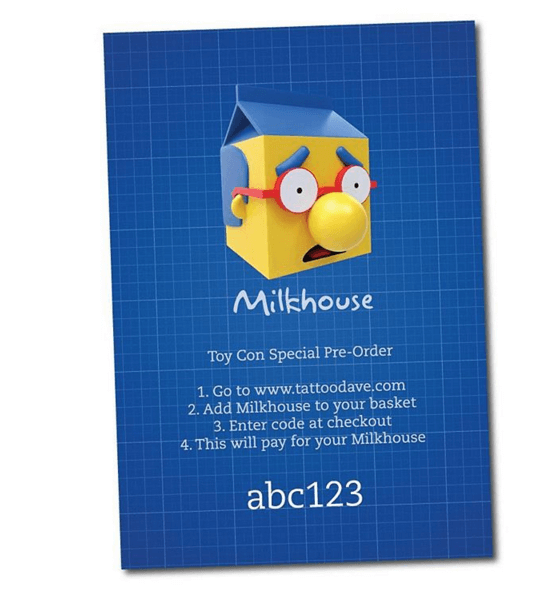 MILKHOUSE BY TATTOO DAVE X MADE BY COOPER pre order discount