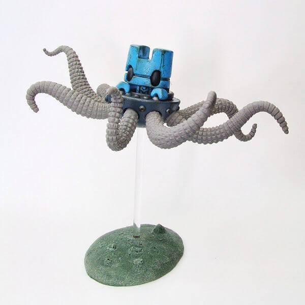 Octeapus Deep Blue Mechanimal series By DMS front