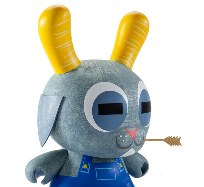 Buck-Wethers-8inch-Dunny-By-Amanda-Vissell-x-Kidrobot side head