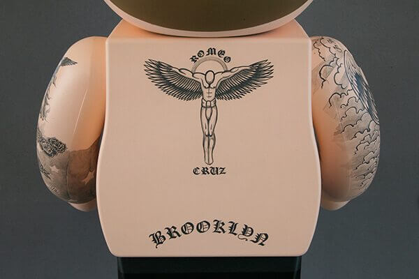 DAVID BECKHAM 1000 percent Bearbrick by Fakir design back