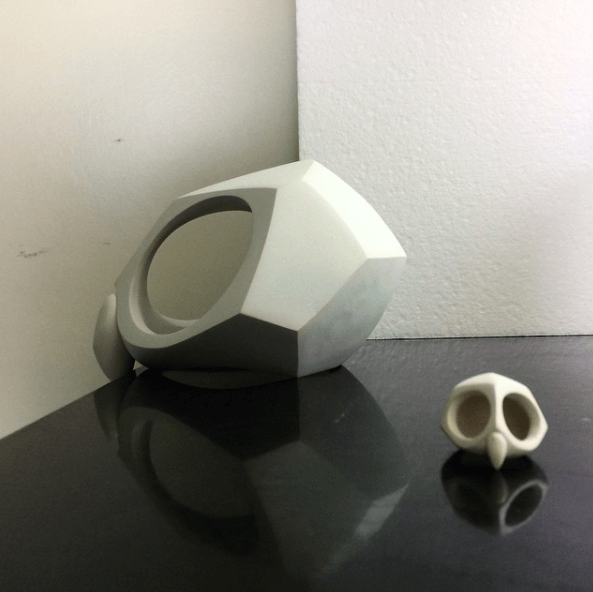 Imaginary Owl Skull and Study By Ajee
