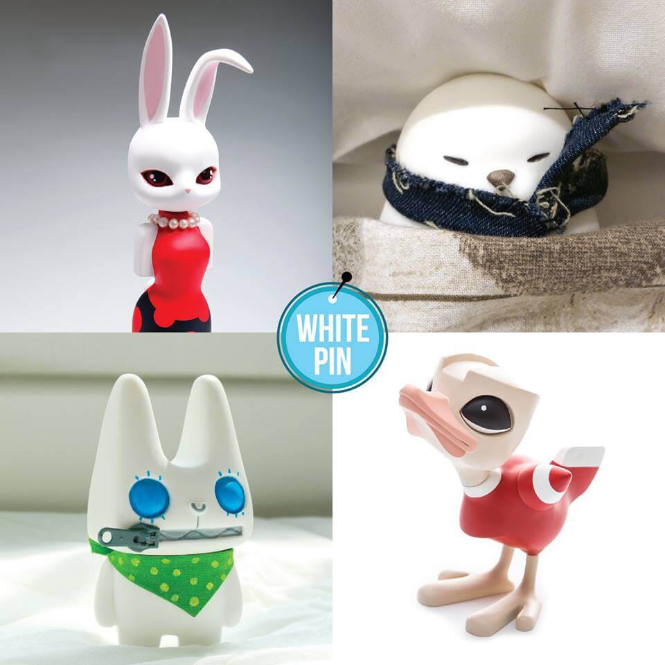 white pin collective Art Toy Culture 2016 korean 2