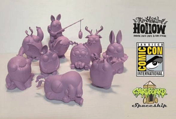 DIY purple Thimblestump Hollow by Chris Ryniak x Amanda Louise Spayd instead