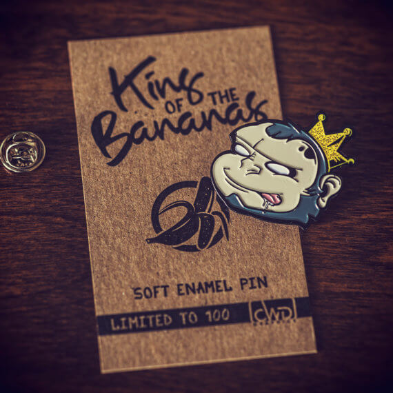 cwd graphic king of the bananas
