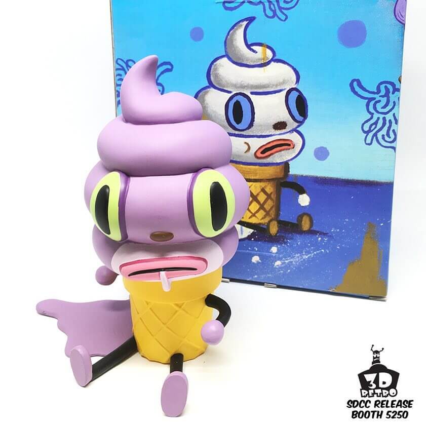 Gary Baseman Creamy x 3dretro SDCC 2016