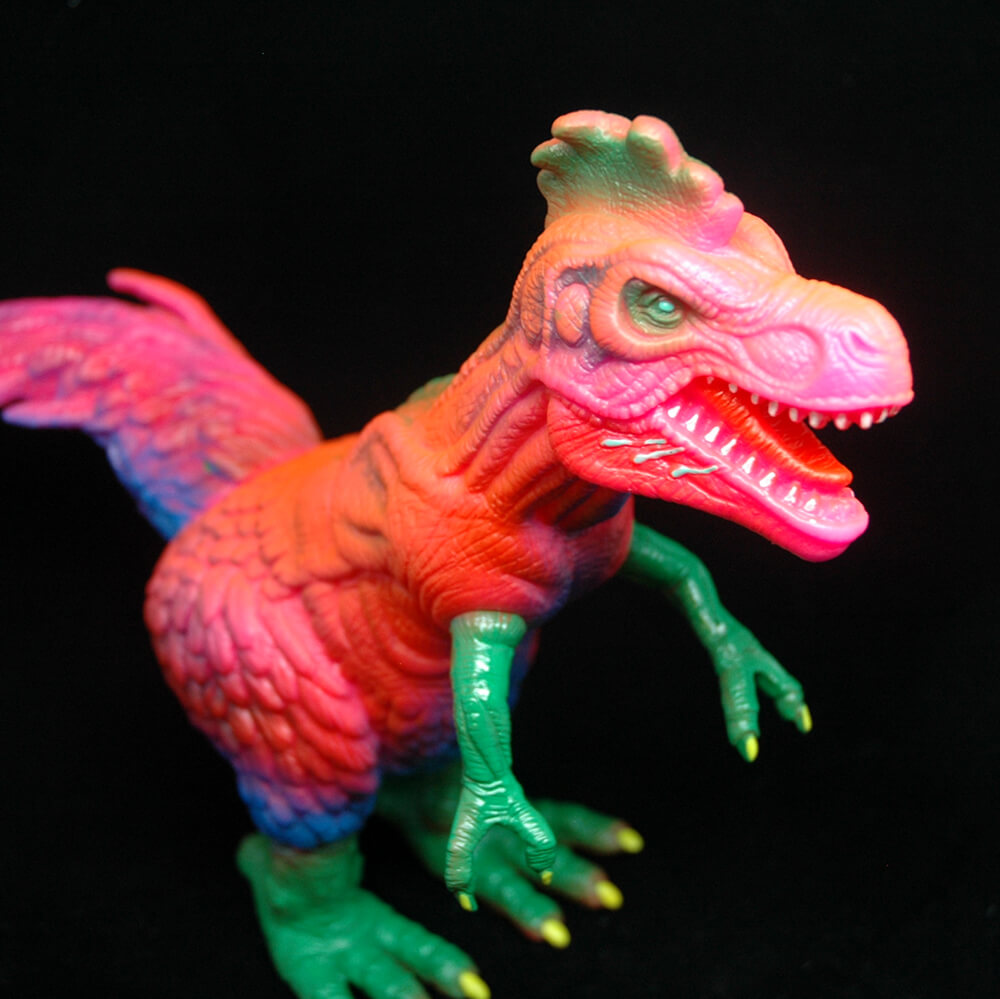 Ron English x Toy Art Gallery Painted POULTRY REX 3