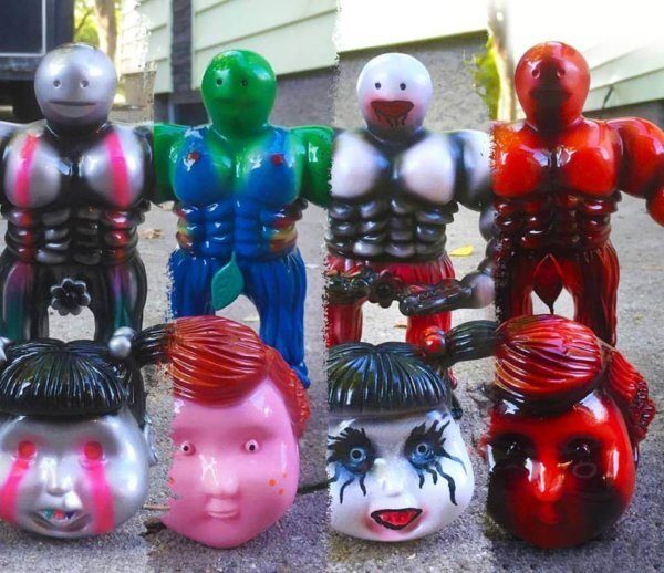 Leeeeeetoy x MonsterfootCreations After Earthly custom project No.8 ...