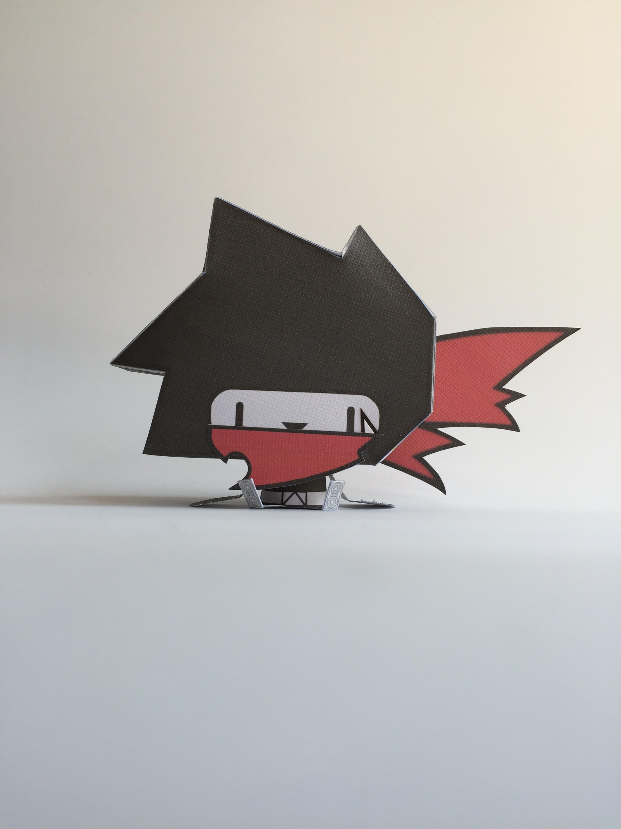 Paper Ninja Spiki By Nakanari X Shin Tanaka Chanimation Brothers Front The Toy Chronicle