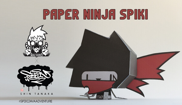 The Toy Chronicle Paper Ninja Spiki By Nakanari X Shin Tanaka