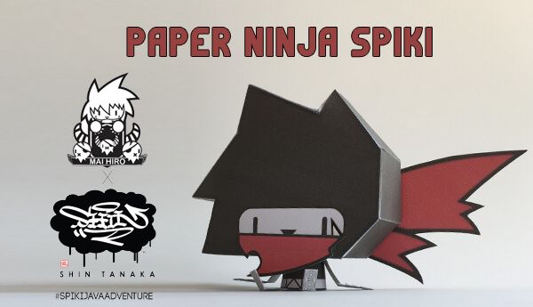 The Toy Chronicle Paper Ninja Spiki By Nakanari X Shin Tanaka The Toy Chronicle Paper Ninja Spiki By Nakanari X Shin Tanaka
