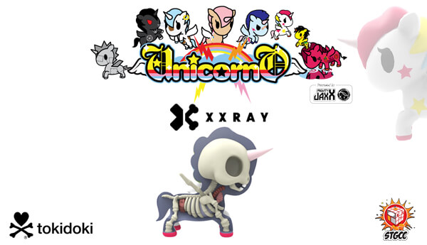 Mighty Jaxx XXRAY Tokidoki 4" Unicorn Stellina Worldwide Free S/H 