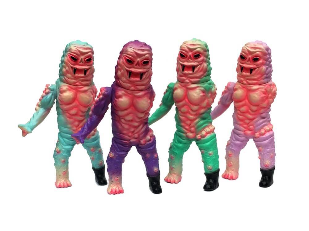 Tru-Tek x Rotten Studio Neo-Politan Snailmen white 2