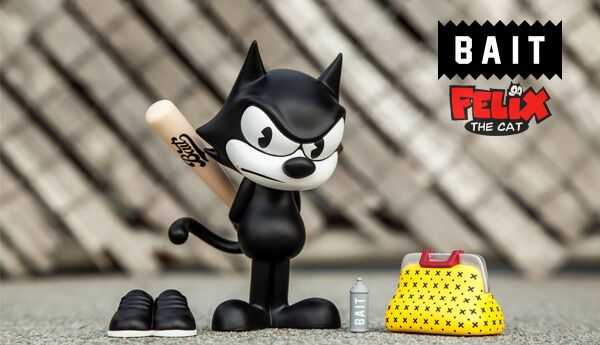 Felix the Cat Slugger By BAIT x Dreamworks x SWITCH