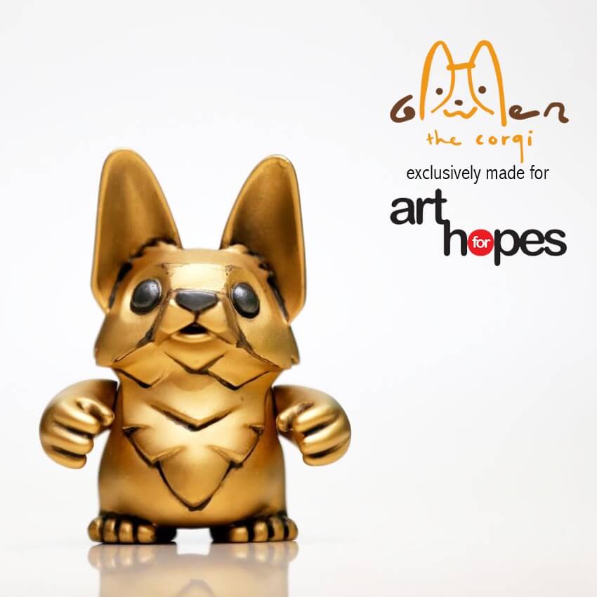 gwen-the-corgi-golden-gwen-edition-by-eric-noah-for-art-for-hopes