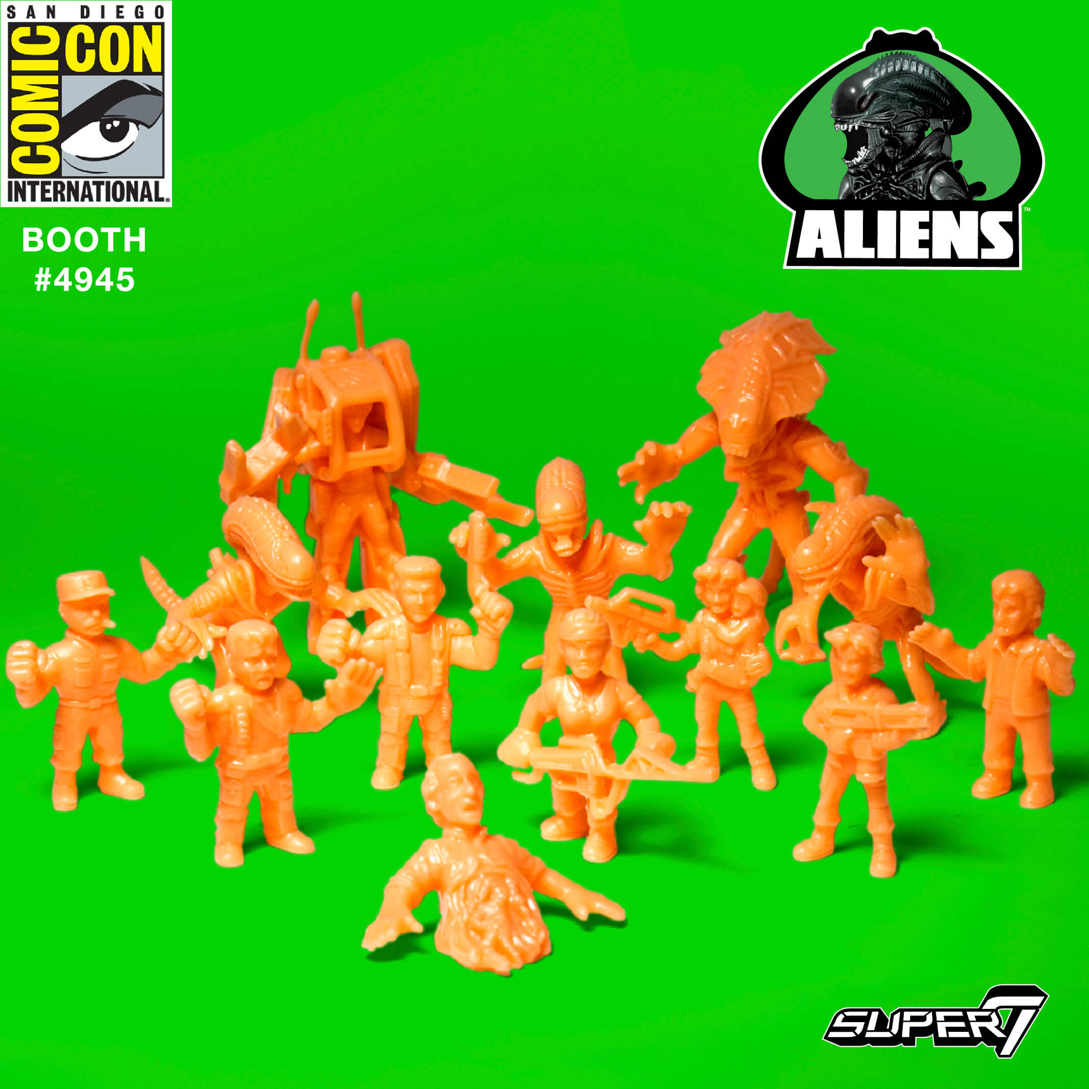 Aliens M.U.S.C.L.E. Sdcc