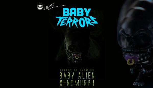 Baby Alien By Alex Solis x Mighty Jaxx Baby Terrors series The Toy Chronicle