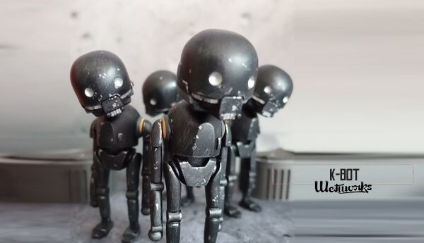 K-Bot By Wetworks Carlo Cacho K 2SO resin figure art by Levitzo TTC 