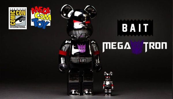 Medicom x Bait Megatron Bearbrick featured