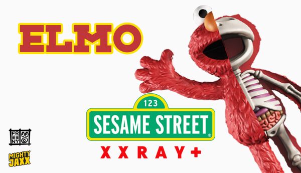 XXRAY PLUS - ELMO By Jason Freeny x Mighty Jaxx - The Toy