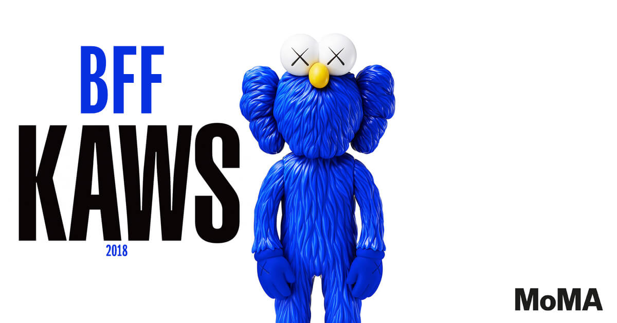 KAWS BFF EXCLUSIVE at MoMA 2018 The Toy Chronicle