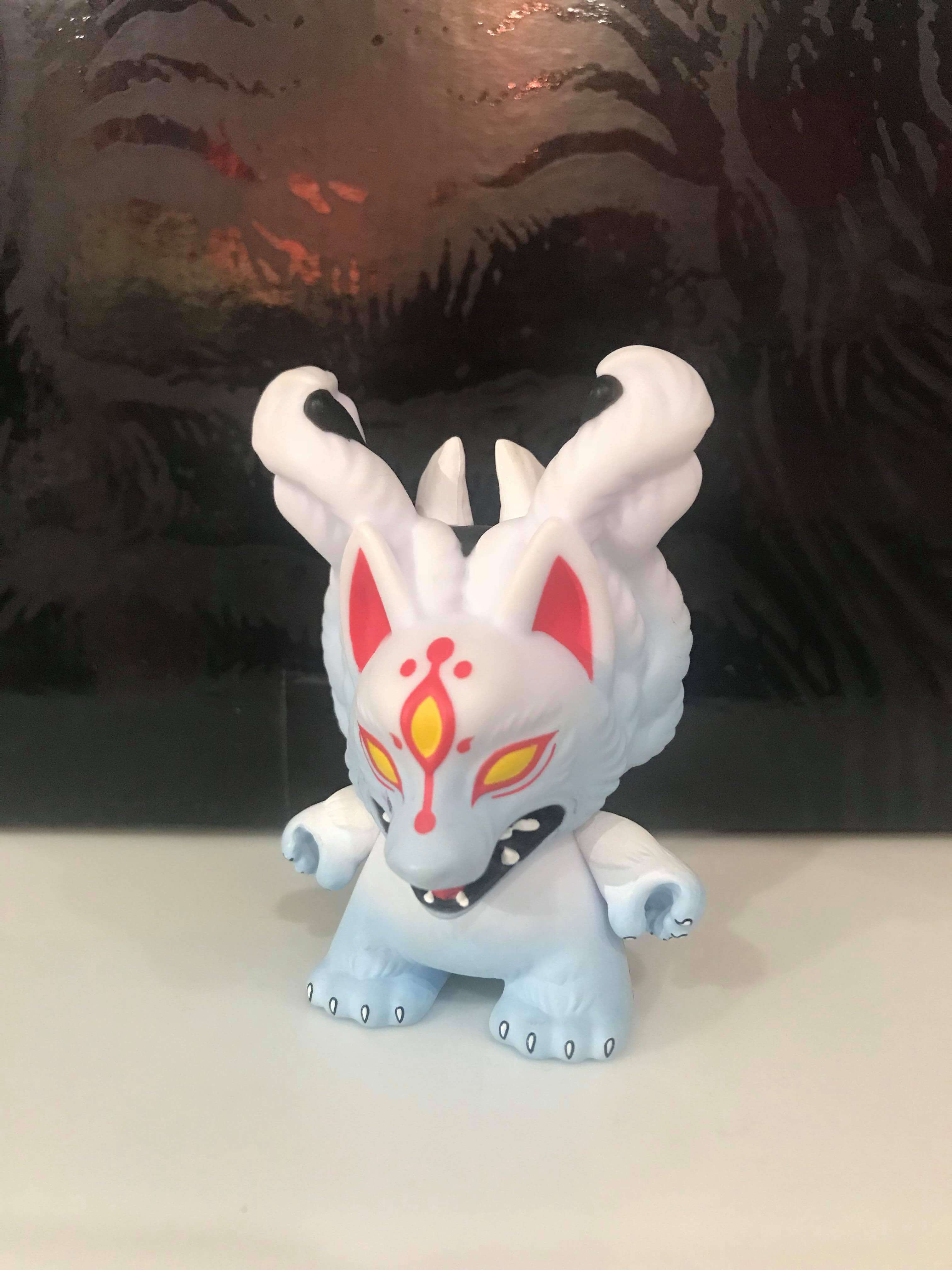 Kyuubi by Candie Bolton City Cryptid Dunny Mini Series by Kidrobot New
