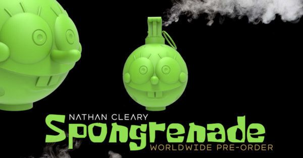 Spongrenade OG version - 2018 - Nathan Cleary - Pobber toys Sponge Bob