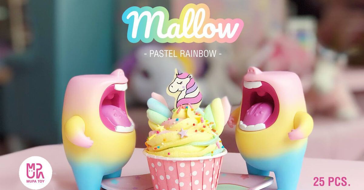 The Toy Chronicle Mallow Vinyl Pastel Rainbow Edition By Mupa