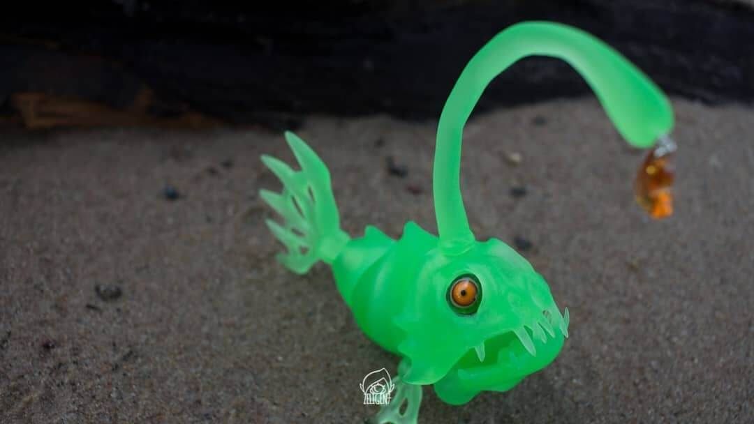 angler fish toy
