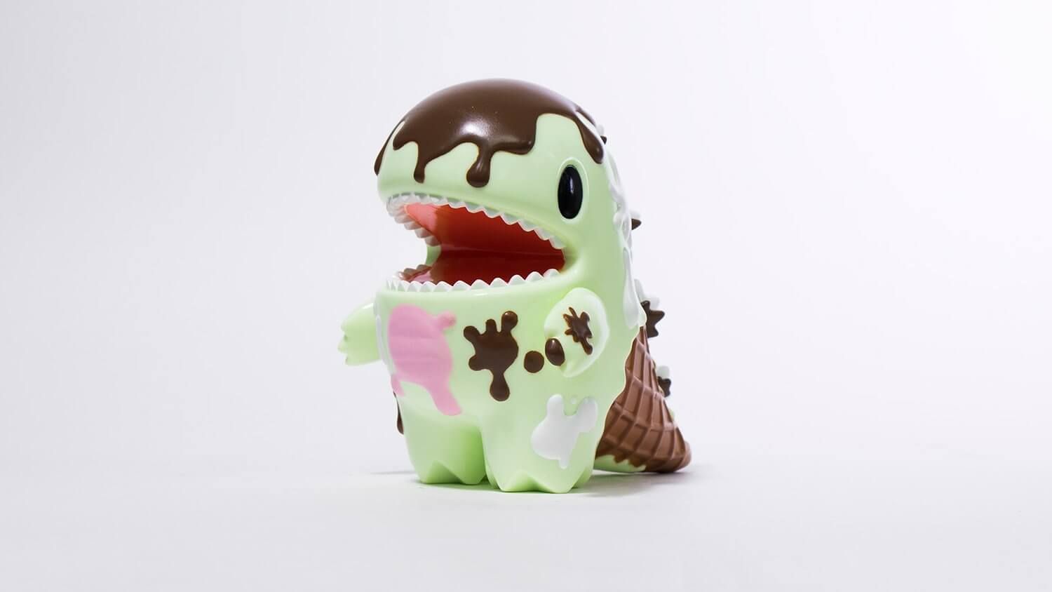 Chocolate Mint & Cookies & Cream Ice Cream Little Dino By Chocolate Mint & Cookies & Cream Ice Cream Little Dino By