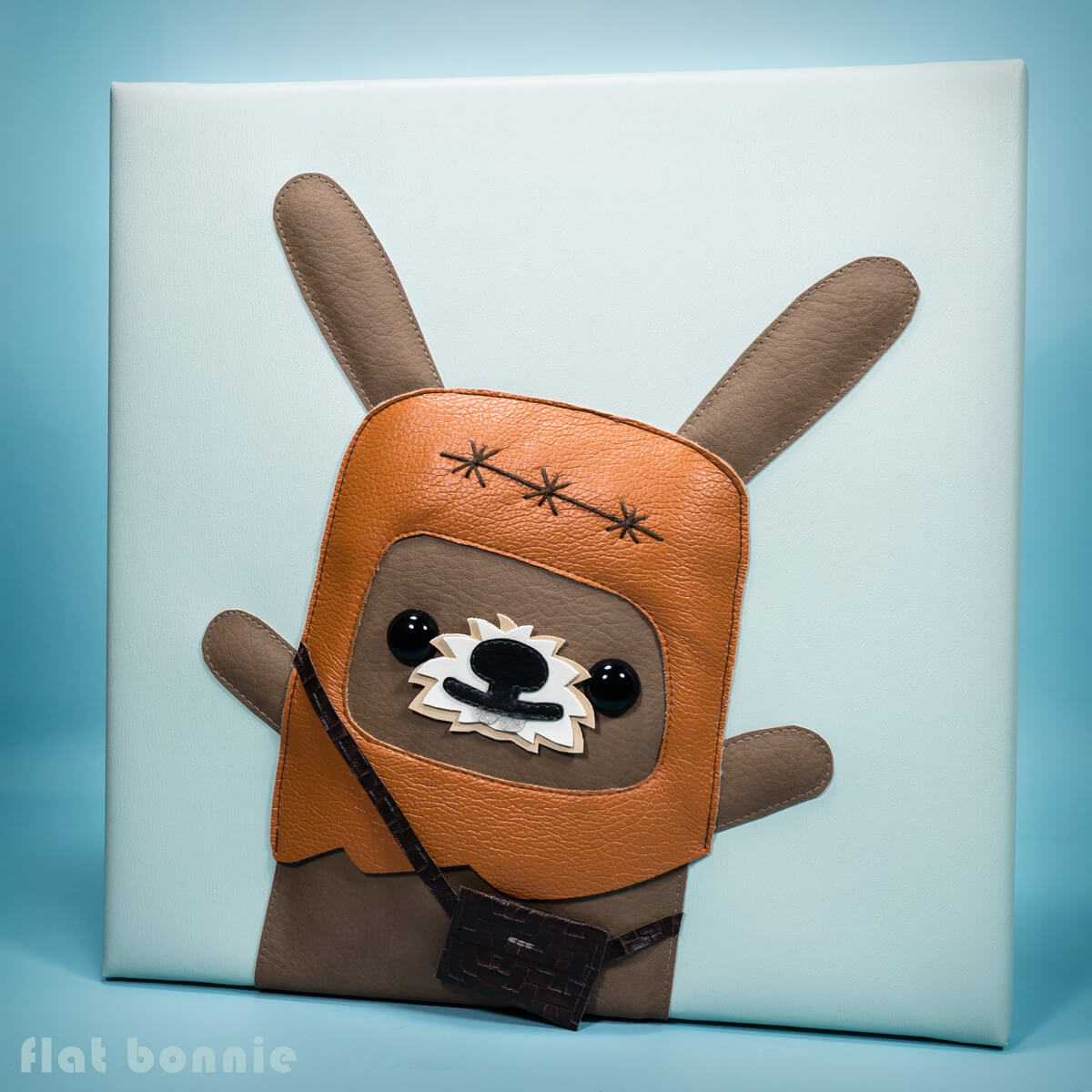 Flat-Bonnie-BunEwok-Wall-Hanging-Comic-Con-2018_A7s08372_Blog
